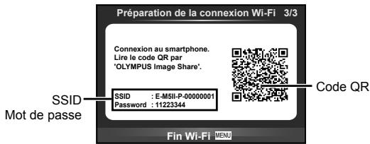 OLYMPUS E-M5 MARK II - Connexion à un smartphone - 1