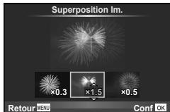 OLYMPUS E-M5 MARK II - Superposition d'image - 2