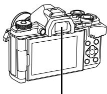 OLYMPUS E-M5 MARK II - Permutation entre la prise de vue en direct et la prise de vue avec le viseur - 2