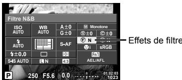 OLYMPUS E-M5 MARK II - ■ Application d'effets de filtre à des photographies monochromes (Filtre N&B) - 1