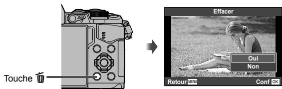 OLYMPUS E-M5 MARK II - Effacement des images - 1