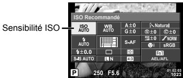 OLYMPUS E-M5 MARK II - Sensibilité ISO - 1