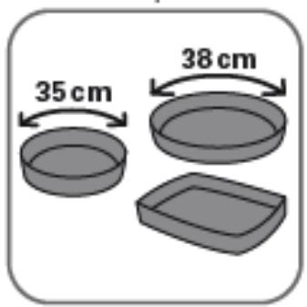 ROWENTA GOURMET PRO 38 L - • Les plats - 1