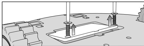 MIELE SCOUT RX1 - Sostituire l'accumulatore - 1