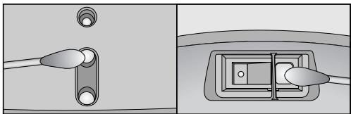 MIELE SCOUT RX1 - Cleaning the sensors - 1