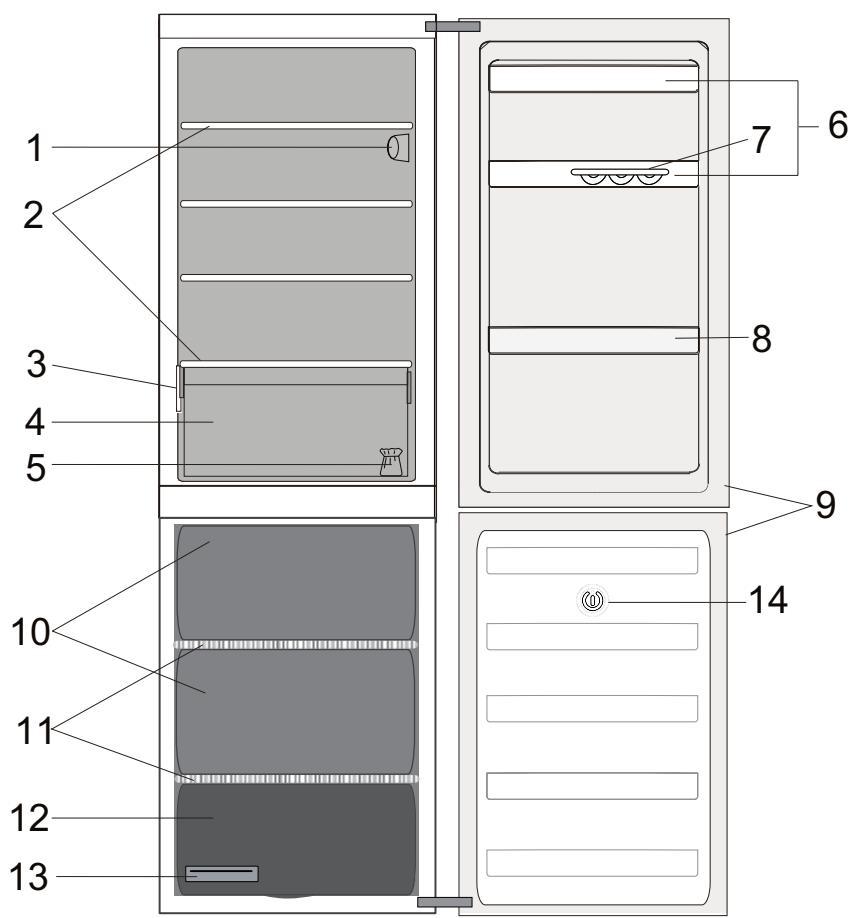 INDESIT LR7S1X, LR7 S1 W - APPAREIL - 1