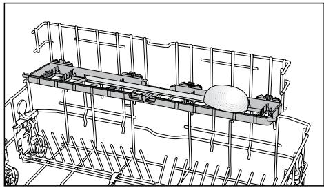 BEKO DFN2432S - Support pour longs couverts (varie selon le modèle) - 2