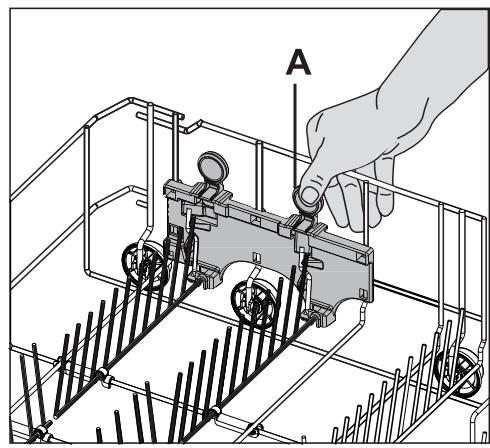 BEKO DFN2432S - Tiges du panier inférieur rétractables (2 pièces) - 2