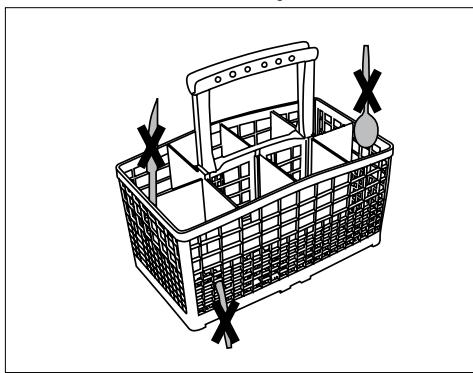BEKO DFN2432S - Disposition de la vaisselle dans le lave-vaisselle - 4