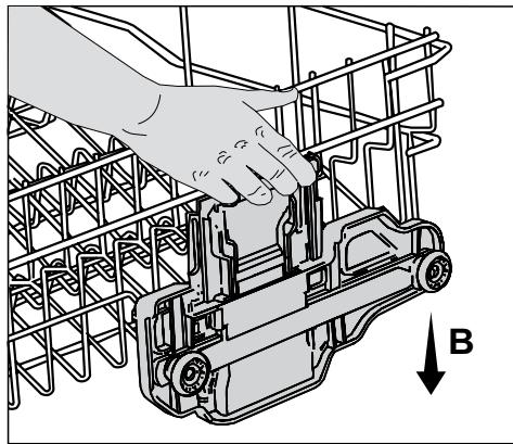 BEKO DFN2432S - Pour abaisser le panier: - 2