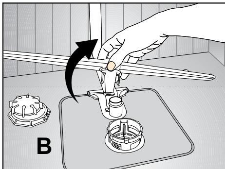 BEKO DFN2432S - Bras de lavage inférieur - 2