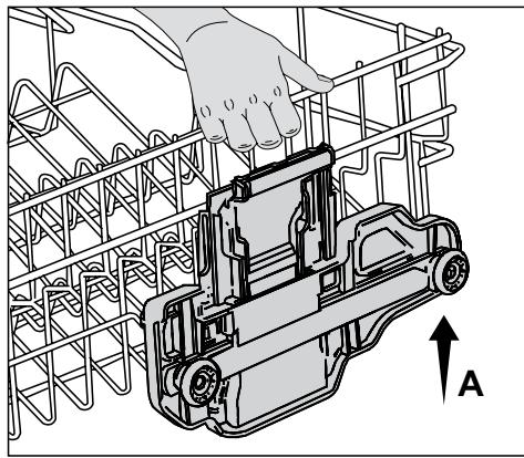 BEKO DFN2432S - Pour abaisser le panier: - 1