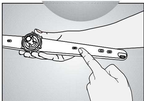 BEKO DFN2432S - Bras de lavage inférieur - 3