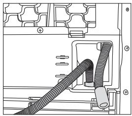 BEKO - Raccorder le conduit d'évacuation - 2