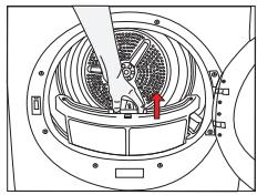 BEKO - Filtre / Surface interieure de la porte de chargement - 1