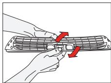 BEKO - Filtre / Surface interieure de la porte de chargement - 2