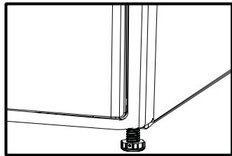 BEKO - Réglage des pieds - 1