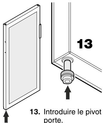 LIEBHERR WK 201 - Régler l'inclinaison latérale de la porte - 1