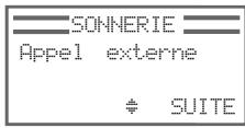 GRUNDIG CALÍOS BS 7105 TAD - Sonnerie et mélodie pour appel externe - 1