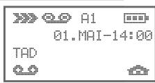 GRUNDIG CALÍOS BS 7105 TAD - Consulter un message - 1