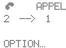 GRUNDIG CALÍOS BS 7105 TAD - Appeler un téléphone sans fil avec un autre téléphone sans fil - communications internes - 2