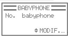 GRUNDIG CALÍOS BS 7105 TAD - Désactiver le babyphone - 1