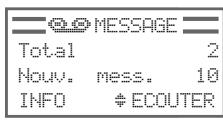 GRUNDIG CALÍOS BS 7105 TAD - Consulter un message - 2