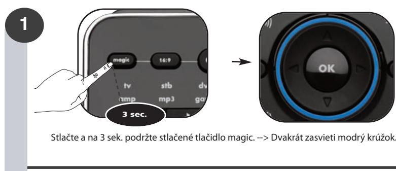ONE FOR ALL SMART CONTROL - Ako ešte raz znie moj instalačné kód? - 19