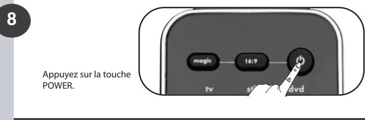 ONE FOR ALL SMART CONTROL - Pour rétablir la fonction d'origine d'une touche : - 8