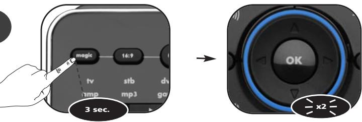 ONE FOR ALL SMART CONTROL - Come reimpostare un taste per attivare la funzione originale? - 19