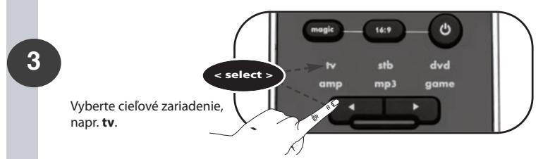 ONE FOR ALL SMART CONTROL - Ako ešte raz znie moj instalačné kód? - 21