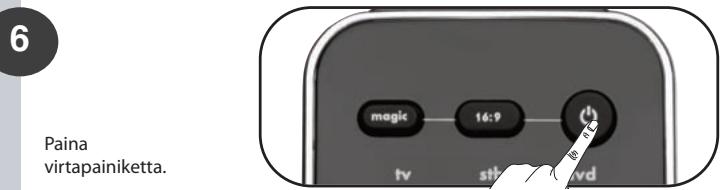 ONE FOR ALL SMART CONTROL - Miten painikkeeseen palautetaan sen alkuperäinen toiminto? - 6