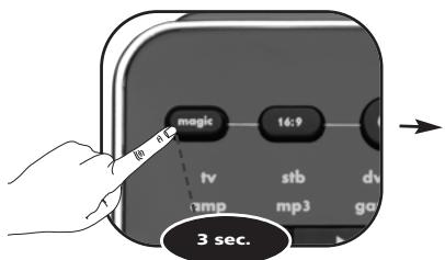 ONE FOR ALL SMART CONTROL - Restablecimiento de una tecla a su funciona original - 1