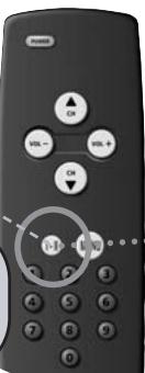 ONE FOR ALL SMART CONTROL - Zmiana trybu - 1