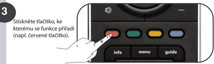 ONE FOR ALL SMART CONTROL - Resetování tlacítka pro ziskání跟他 puvodní fungke - 3
