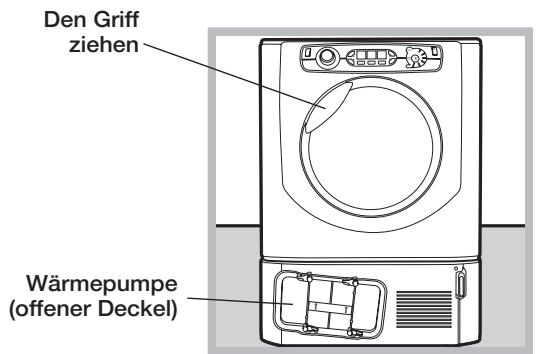 HOTPOINT-ARISTON AAQCF81U - Beschreibung des Wäschetrockners - 1