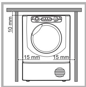 HOTPOINT-ARISTON AQCF 851 BU,  AQCF851BU,  AQUALTIS AQCF851BU - Où placer votre sèche-linge ? - 1