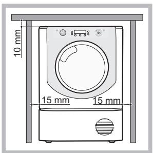 HOTPOINT-ARISTON AQUALTIS - Où installer le sèche-linge - 1
