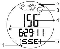 OREGON SCIENTIFIC MONTRE RÉGATE BOUSSOLE - Utiliser le COMPAS - 1