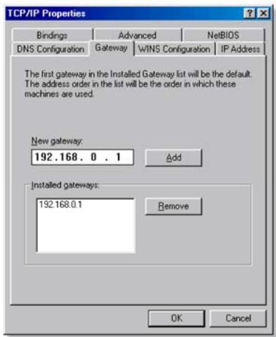 D-LINK DI-624 WIRELESS - Comment attribuer une adresse IP statique sous windows 98/me? (suite) - 2