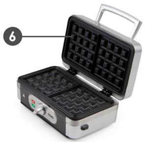 DOMO DO9136C SNACKMAKER - CAUTION: - 1
