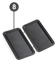 DOMO DO9136C SNACKMAKER - ONDERDELEN - 3