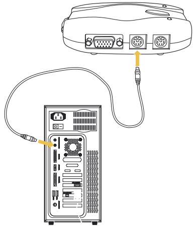 BELKIN SWITCH KVM À 4 PORTS #F1DJ104PF - INSTALLATIE - 1