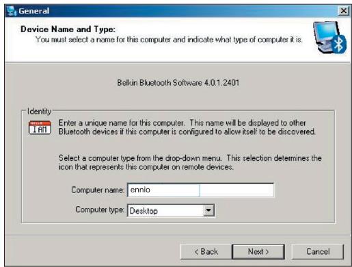 BELKIN ADAPTATEUR USB BLUETOOTH™-100 MÈTRES #F8T012FR - Assistant de configuration initiale - 1