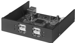 BELKIN HUB USB 2.0 À HAUT DÉBIT DRIVE BAY #F5U261EA - Manual do utiliser do hub interno de 4portas USB 2.0 de alta velocidade - 1