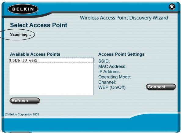 BELKIN POINT D'ACCÉS 802.11B #F5D6130FR - IMPOSTAZIONE RAPIDA - 2
