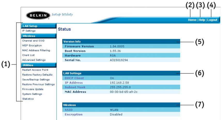 BELKIN POINT D'ACCÉS 802.11B #F5D6130FR - Déconnexion du PA - 1