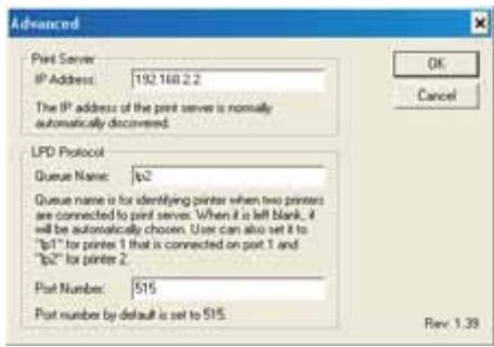 BELKIN SERVEUR D’IMPRESSION SANS FIL #F1UP0001FR - BELKIN PORT MONITOR ADVANCED MENU - 1