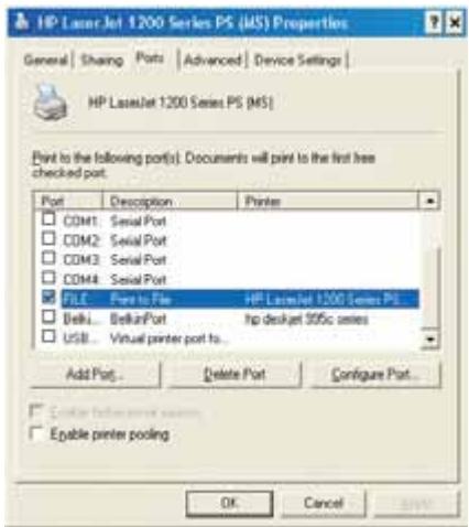 BELKIN SERVEUR D’IMPRESSION SANS FIL #F1UP0001FR - USING THE PRINT SERVER FOR FTP PRINTING - 2