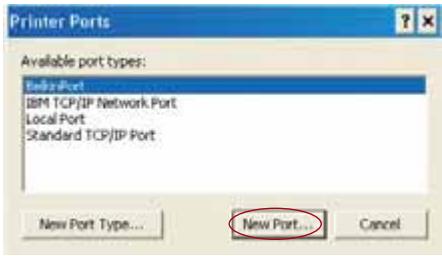 BELKIN SERVEUR D’IMPRESSION SANS FIL #F1UP0001FR - Adding a Belkin Port Monitor and Configuring It for a Specific Print Server - 2